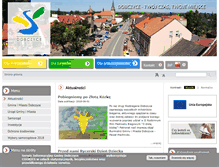 Tablet Screenshot of dobczyce.pl