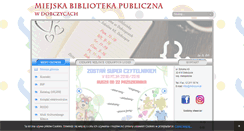 Desktop Screenshot of biblioteka.dobczyce.pl